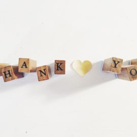Gratitude and Abundance - Your A-Game | Thank You | Courtney Hedger on Unsplash | Abundant Content